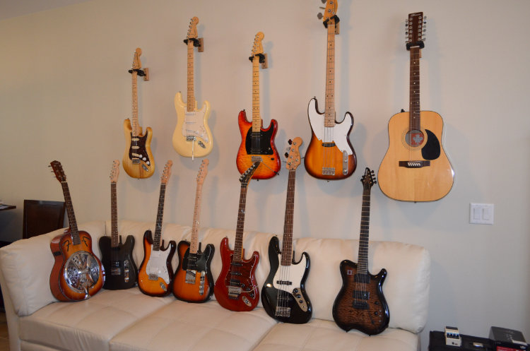 12 guitars for sale