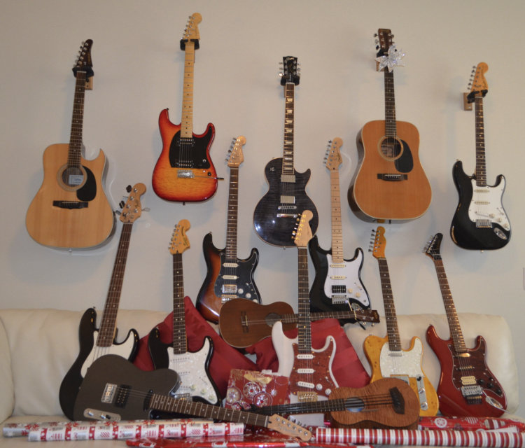 15 guitars for sale